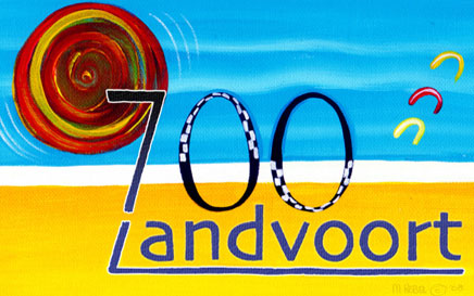 Vlag Zandvoort 700 jaar